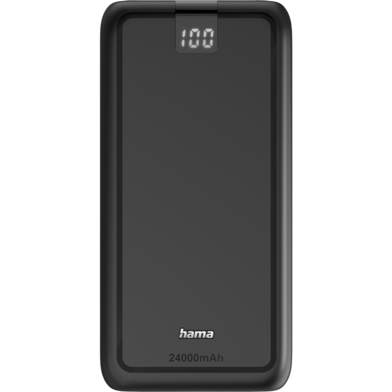 Hama power bank performance 24000 mAh czarny front