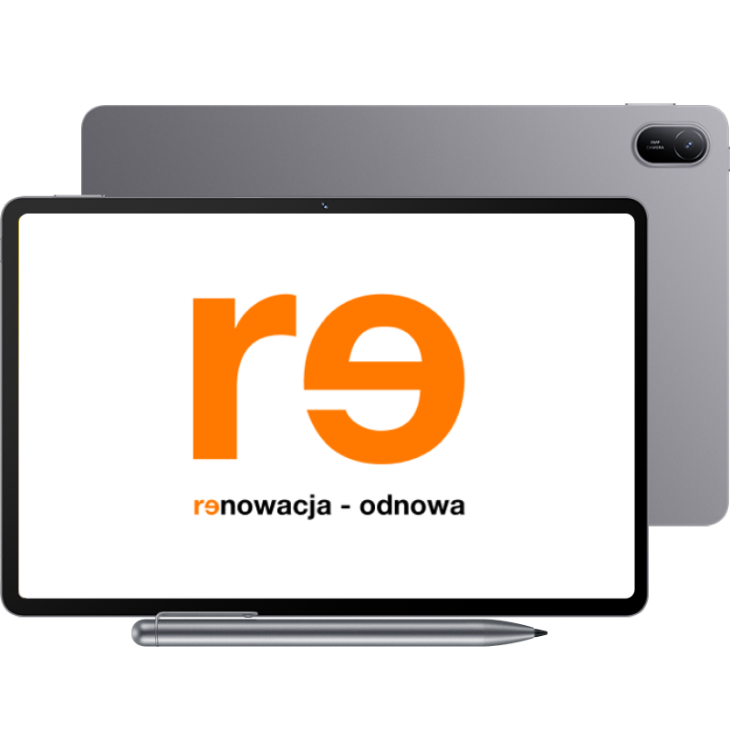 Odnowiony tablet HUAWEI MatePad SE 11 6/128 GB (Wi-Fi) z rysikiem w zestawie szary front