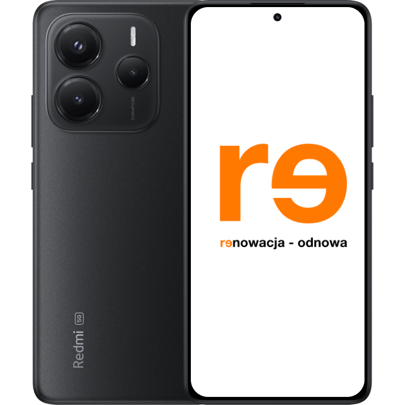 Xiaomi Redmi Note 14 5G 8/256 GB - outlet Czarny