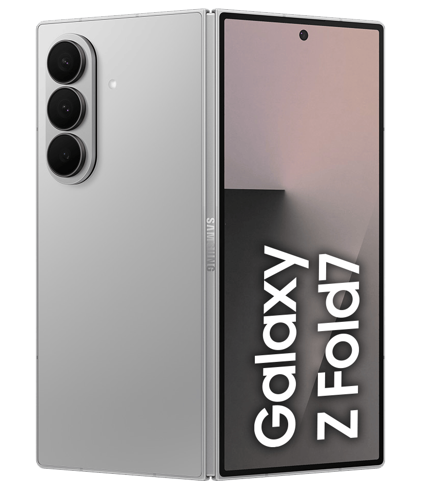 Samsung Galaxy Z Fold7 5G srebrny front i tył