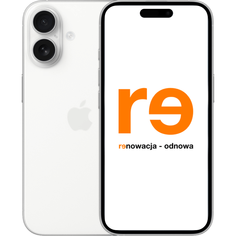iPhone 16 5G - outlet bialy front