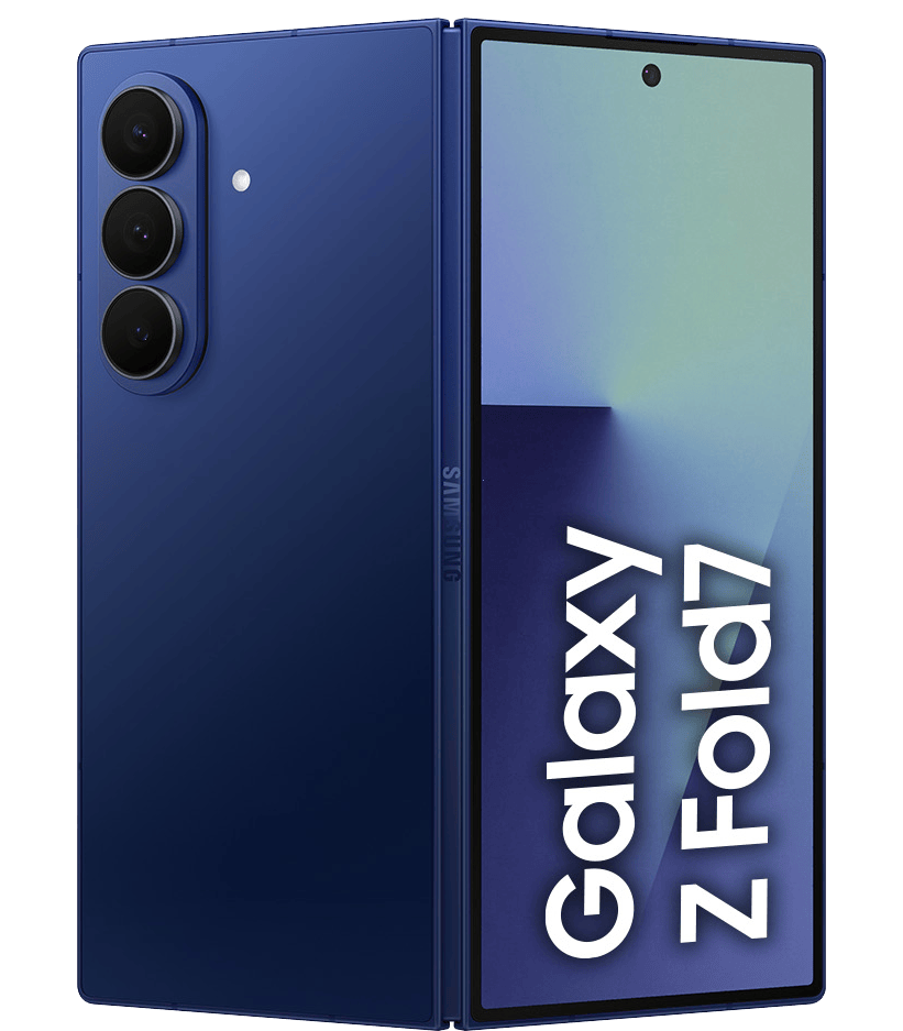 Samsung Galaxy Z Fold7 5G granatowy front i tył