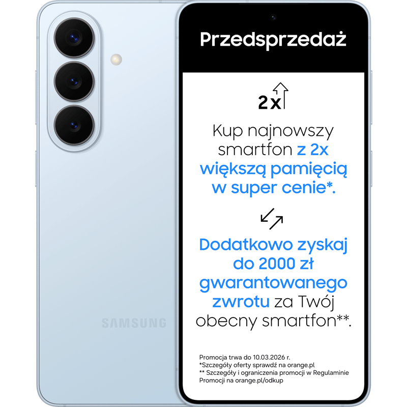 Samsung Galaxy S26/S26+ niebieski