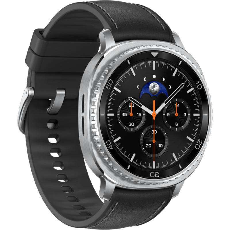 Samsung Galaxy Watch8 Classic eSIM czarny front prawy obrót