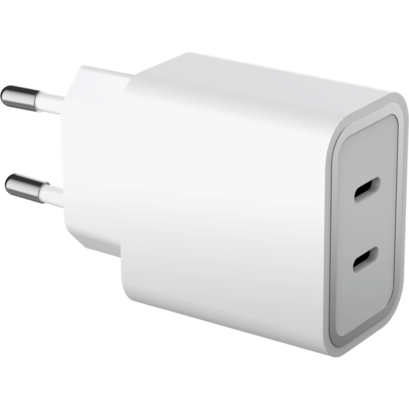 Ładowarka sieciowa Force Power Lite Power Delivery 2xUSB-C 45W BB