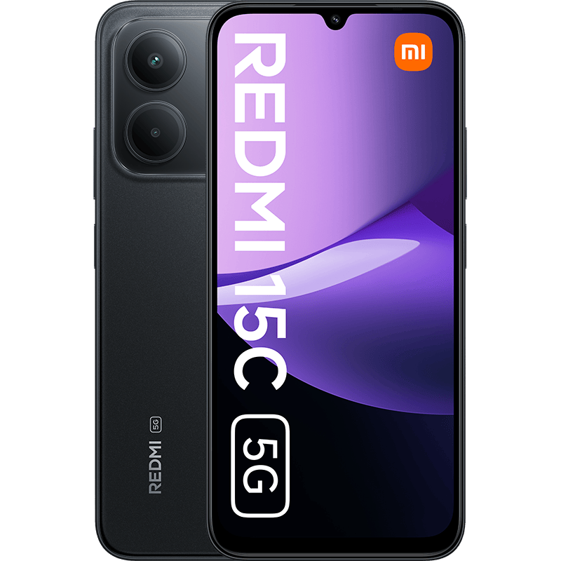 Xiaomi Redmi 15C 5G 4/128 GB czarny