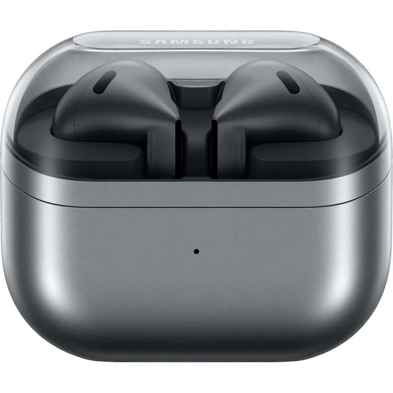 Samsung Galaxy Buds3 ciemnoszare front zamknięty